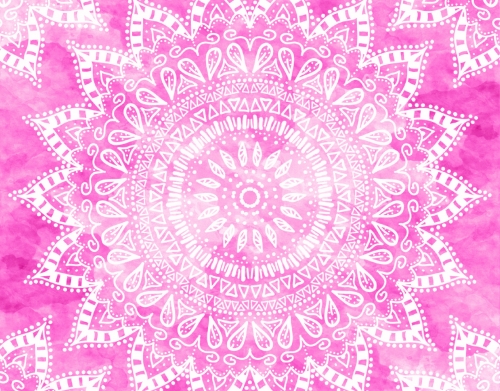 Pink Bohemian Boho Mandala handyhüllen