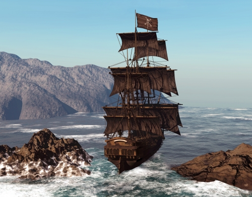 Pirate Ship 1 handyhüllen