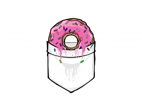 Pocket Collection: Donut Springfield handyhüllen