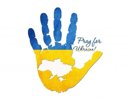 Pray for ukraine handyhüllen
