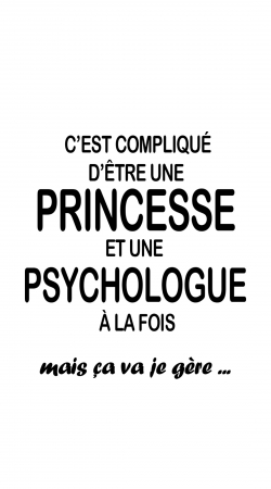 Psychologue et princesse handyhüllen