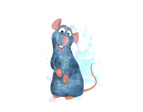 Ratatouille Watercolor handyhüllen