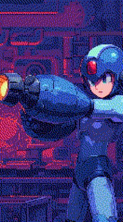 Retro Legendary Mega Man hülle
