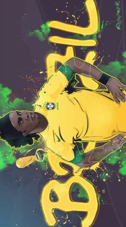 Ronaldinho Brazil Carioca handyhüllen