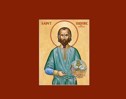 Saint Isidore handyhüllen