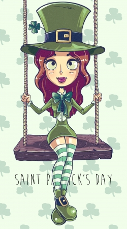 Saint Patrick's Girl handyhüllen