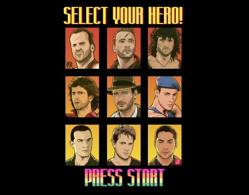 Select your Hero Retro 90s handyhüllen