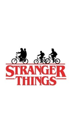 Stranger Things by bike handyhüllen