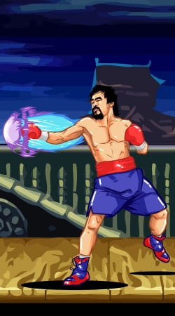 Street Pacman Fighter Pacquiao handyhüllen