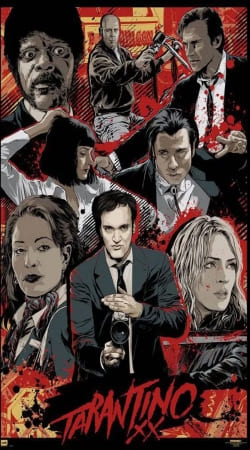 Tarantino Collage handyhüllen