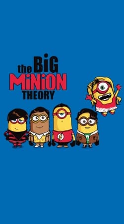 The Big Minion Theory handyhüllen