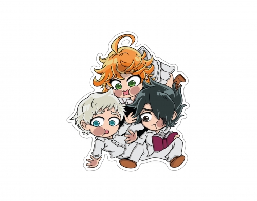 The Promised Neverland - Emma, Ray, Norman Chibi handyhüllen