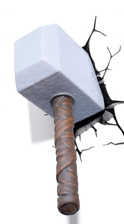 Thor hammer handyhüllen