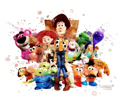 Toy Story Watercolor handyhüllen