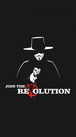 V For Vendetta Join the revolution handyhüllen