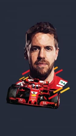 Vettel Formula One Driver handyhüllen