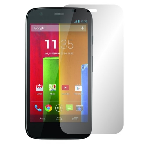 2 in 1 Motorola Moto G Displayschutzfolie