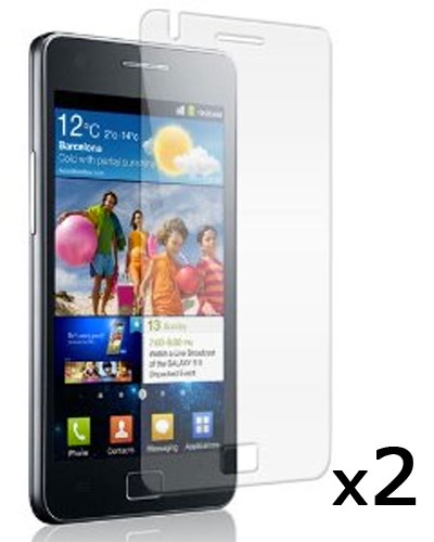 2 displayschutzfolie Samsung Galaxy SII i9100