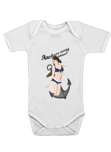 Anchors Aweigh - Classic Pin Up für Baby Body