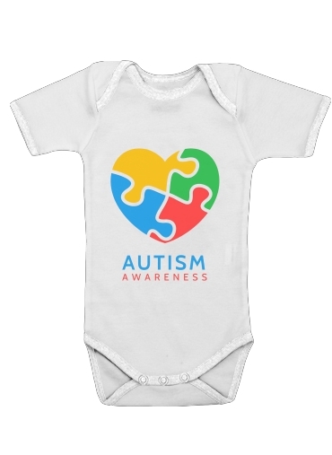 Autisme Awareness für Baby Body