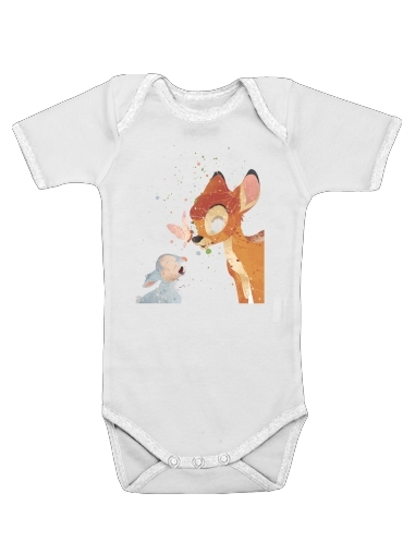 Bambi Art Print für Baby Body