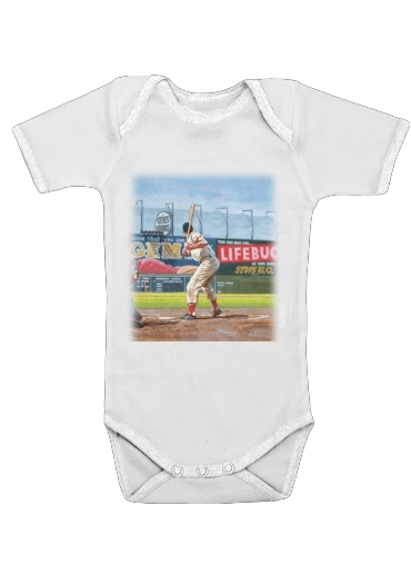 Onesies Baby Baseball Painting