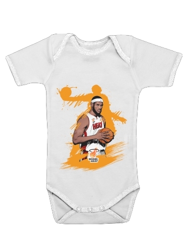 Basketball Stars: Lebron James für Baby Body