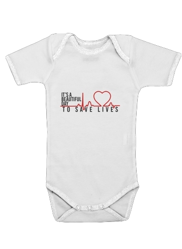 Onesies Baby Beautiful Day to save life