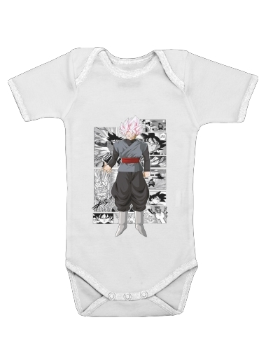 Black Goku Scan Art für Baby Body
