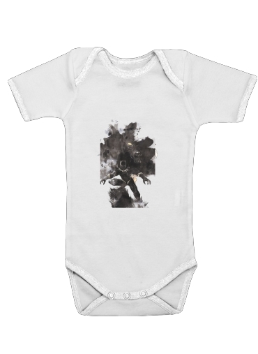 Black Panther Abstract Art Wakanda Forever für Baby Body
