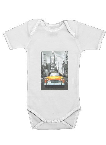 Gelbes Taxi Stadt von New York City für Baby Body