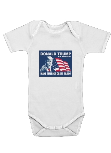 Donald Trump Make America Great Again für Baby Body