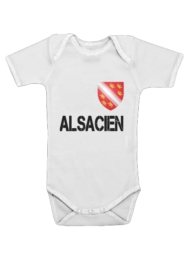 Drapeau alsacien Alsace Lorraine für Baby Body