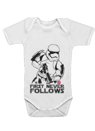 Onesies Baby First Never Follows