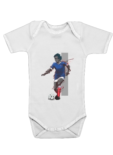 Football Legends: Michel Platini - France für Baby Body