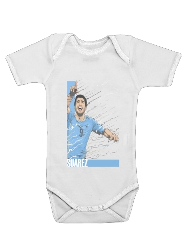 Football Stars: Luis Suarez - Uruguay für Baby Body