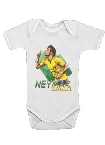 Football Stars: Neymar Jr - Brasil für Baby Body