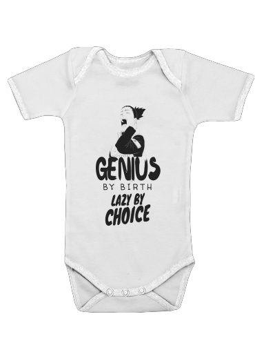 Onesies Baby Genius by birth Lazy by Choice Shikamaru tribute