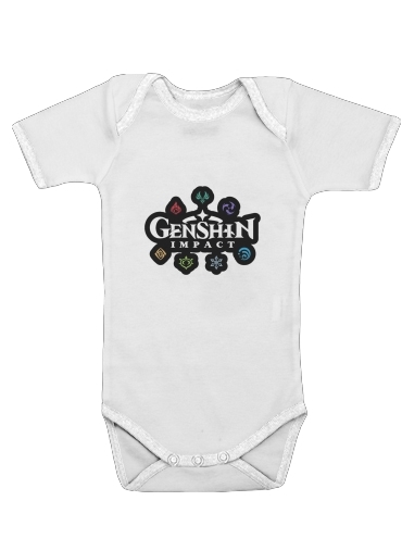 Genshin impact elements für Baby Body