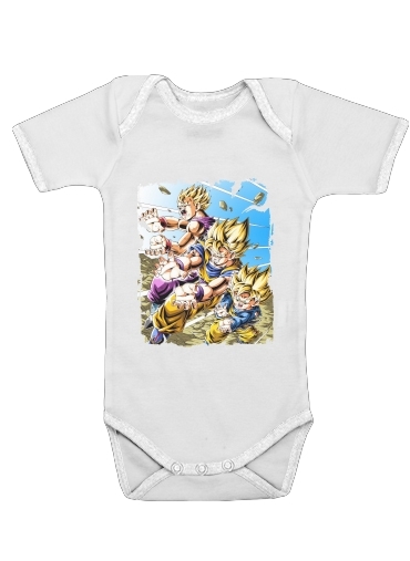 Goku Family für Baby Body