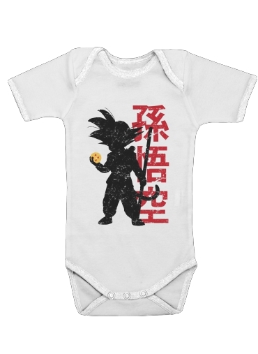 Goku silouette für Baby Body