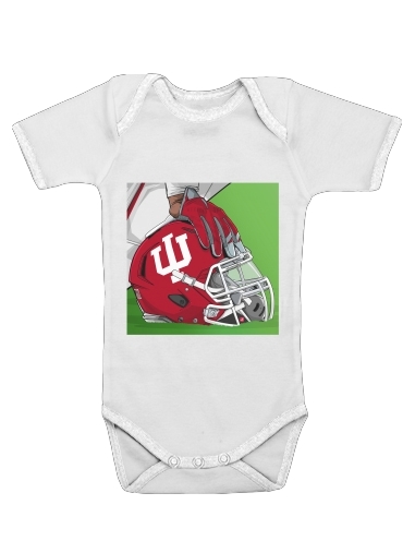 Indiana College Football für Baby Body