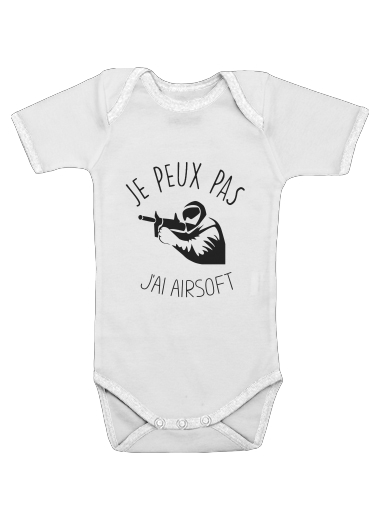 Onesies Baby Je peux pas jai Airsoft Paintball