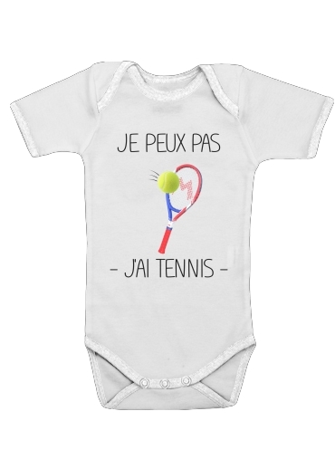 Je peux pas jai tennis für Baby Body