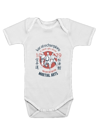 Karate Champions Martial Arts für Baby Body