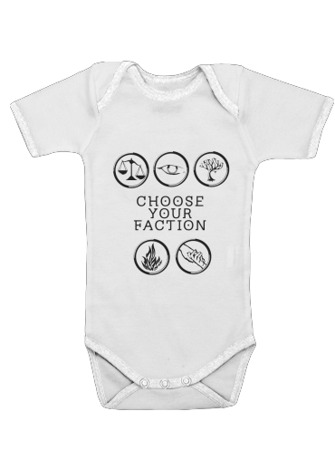 Keep Calm Divergent Faction für Baby Body