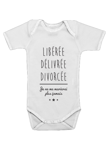 Onesies Baby Liberee Delivree Divorcee