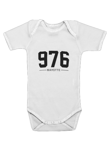 Mayotte Carte 976 für Baby Body
