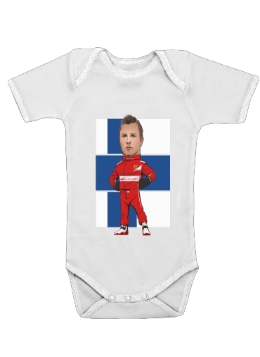 MiniRacers: Kimi Raikkonen - Ferrari Team F1 für Baby Body