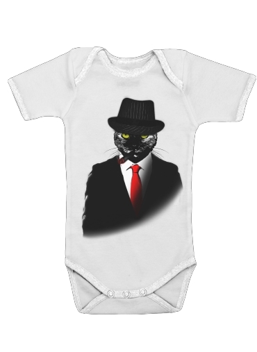 Onesies Baby Mobster Cat